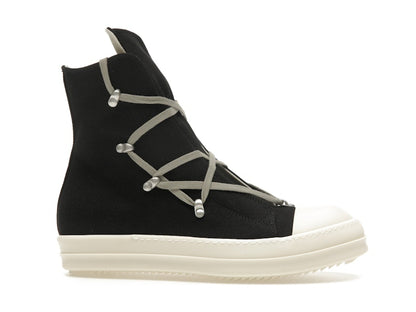 Rick Owens Porterville DRKSHDW Hexa High Black Milk