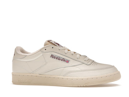 Reebok Club C 85 Chalk Alabaster Maroon