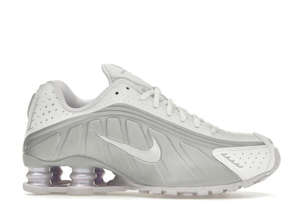 Nike Shox R4 White Metallic Platinum Barely Grape (Women's)