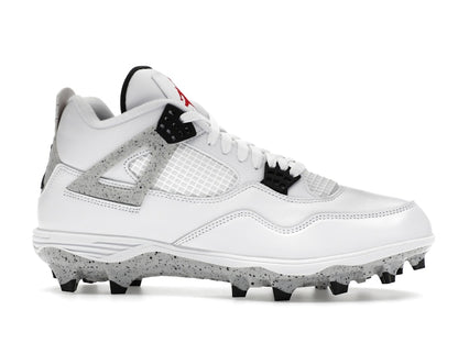 Jordan 4 Retro TD Cleat White Cement