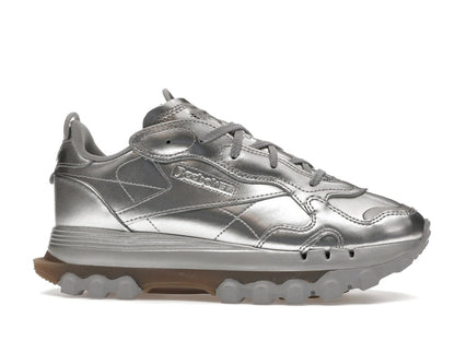 Reebok Classic Leather Cardi B Silver Metallic (Women's)