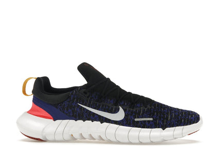 Nike Free Run 5.0 Black Concord Cinnabar