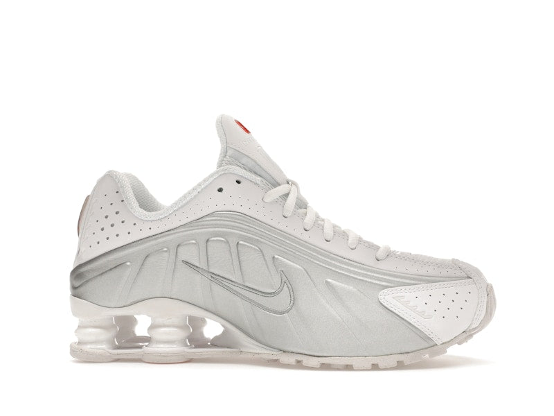 Nike Shox R4 White Metallic Silver (Women's)