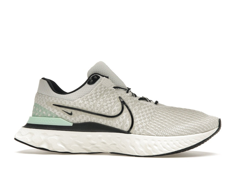 Nike React Infinity Run Flyknit 3 Phantom Black Mint
