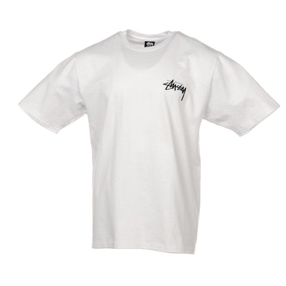 Stussy Fuzzy Dice Tee White