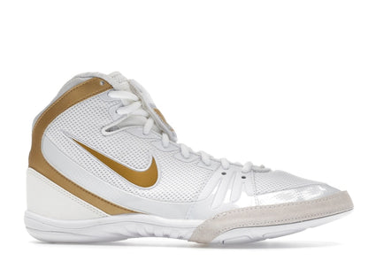 Nike Freek White Wolf Grey Metallic Gold