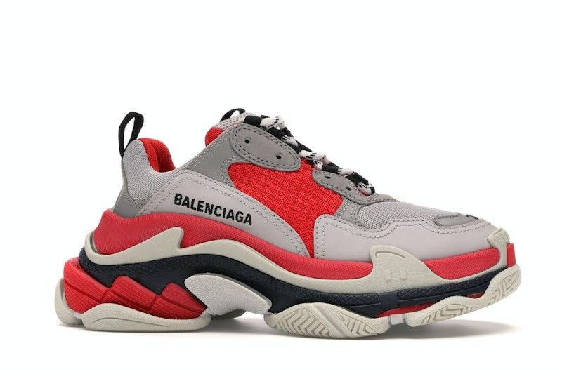 Balenciaga Triple S Red Grey (Women's)