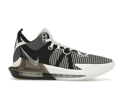 Nike LeBron Witness 7 White Black Metallic Silver