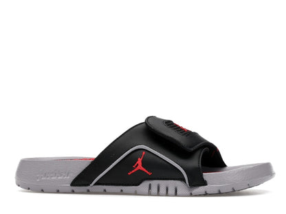 Jordan Hydro 4 Retro Black Cement Grey Fire Red (GS)
