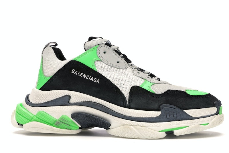 Balenciaga Triple S Green Black