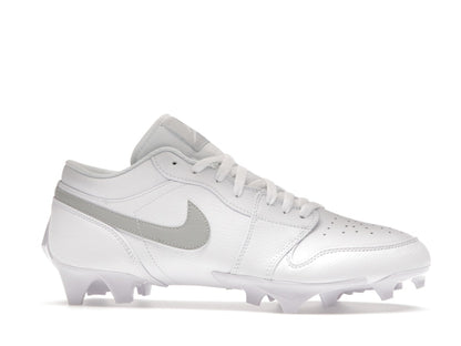 Jordan 1 Low TD Cleat White Grey Fog