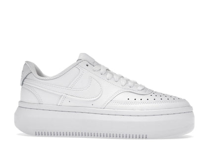 Nike Court Vision Alta Low Triple White (Women's)
