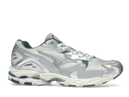 Mizuno Wave Rider 10 White Slate Bistro Green