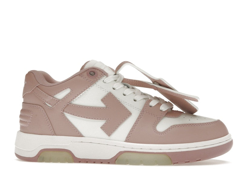 Off-White Out Of Office Calf Leather White Pink (Women's)