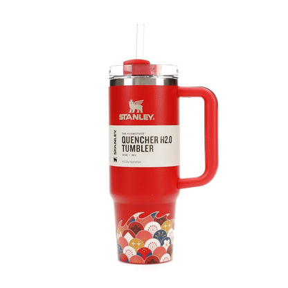 Stanley The Lunar New Year Limited Edition Flowstate Quencher 30oz Tumbler Red Dragon