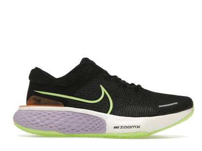 Nike ZoomX Invincible Run Flyknit 2 Black Lilac Ghost Green