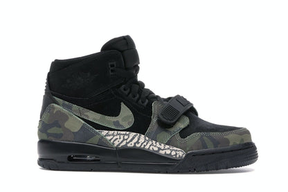 Jordan Legacy 312 Black Camo Green (GS)