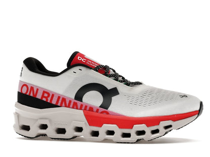 On Running Cloudmonster 2 Ivory Silver Red
