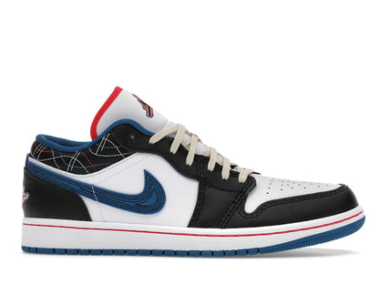 Jordan 1 Low SE Industrial Blue Sashiko