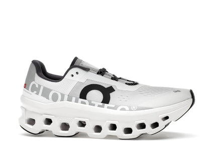 On Running Cloudmonster White Black (Women's)