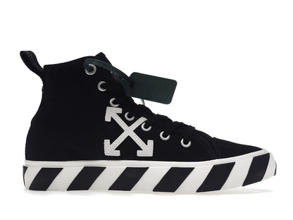 OFF-WHITE Vulc Mid Canvas Black White