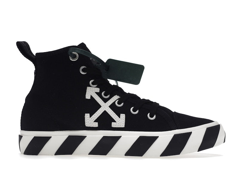 OFF-WHITE Vulc Mid Canvas Black White