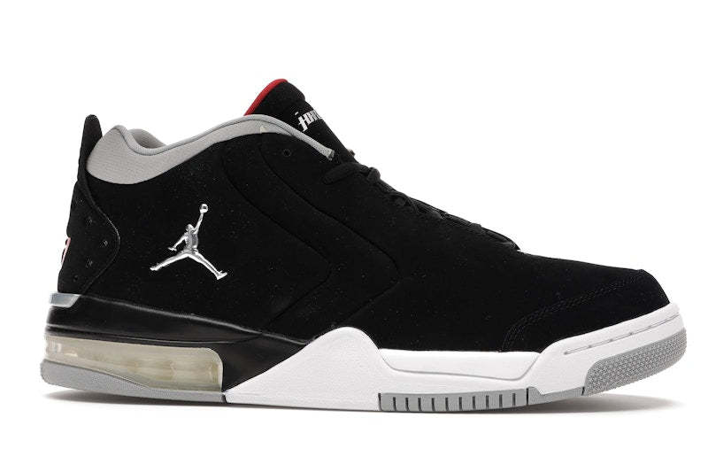 Jordan Big Fund Black Metallic Silver University Red