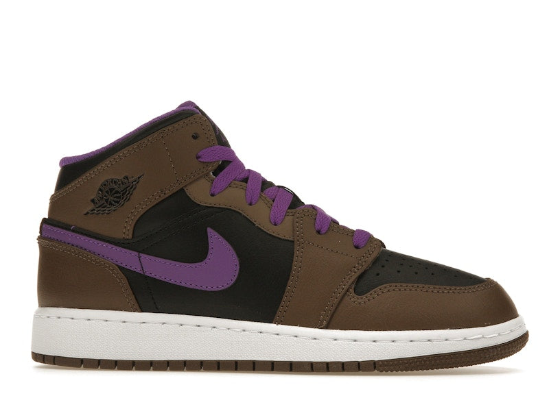 Jordan 1 Mid Purple Mocha (GS)