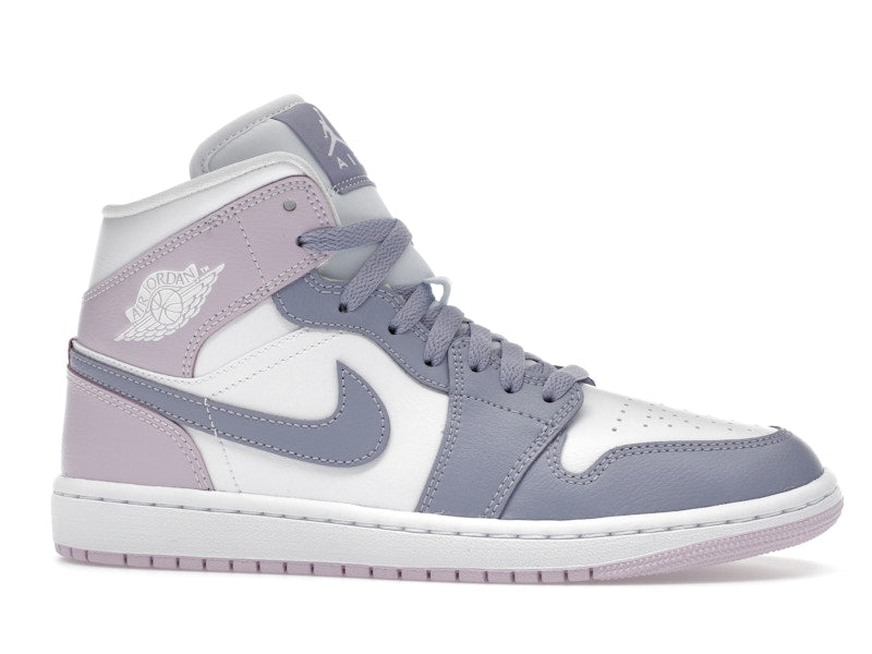 Jordan 1 Mid Indigo Haze Doll White (Women's)