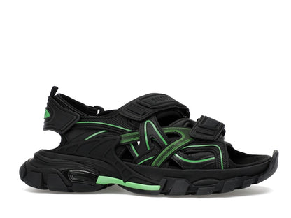 Balenciaga Track Sandal Black/Fluo Green