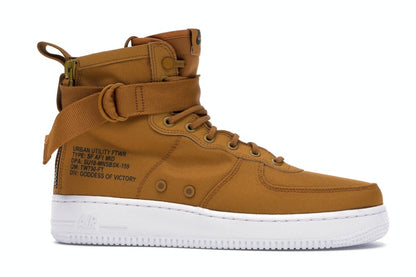 Nike SF Air Force 1 Mid Desert Ochre