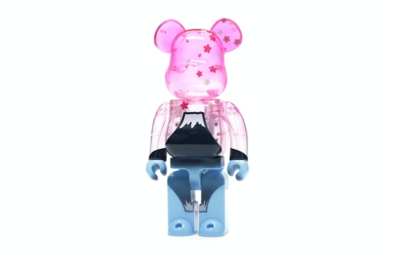 Bearbrick Inverted Mt. Fuji 400% Pink/Blue