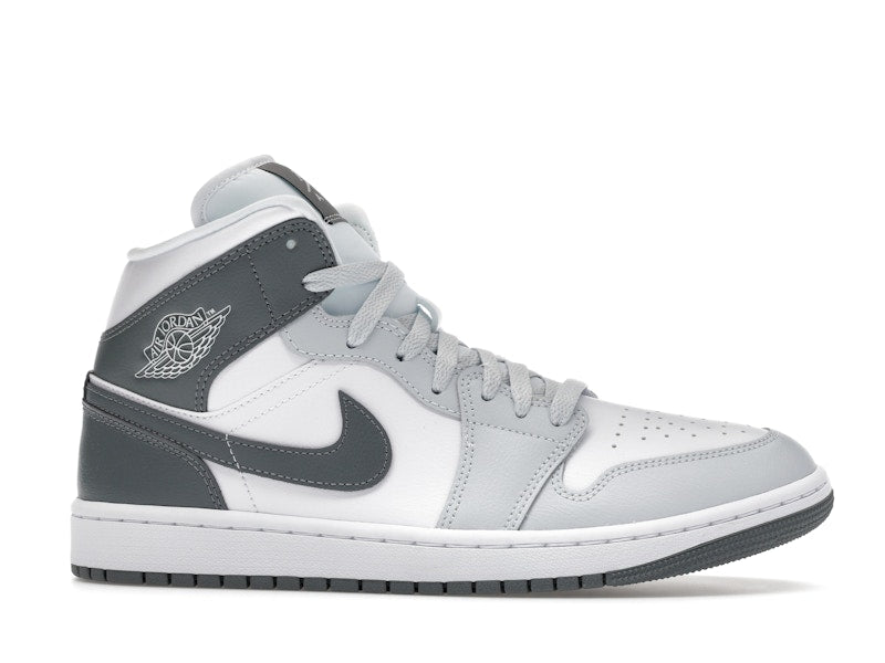 Jordan 1 Mid White Smoke Grey (Women's)