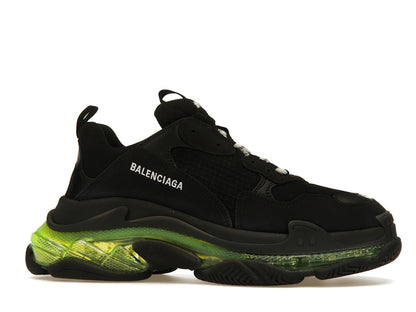 Balenciaga Triple S Black Yellow Fluo