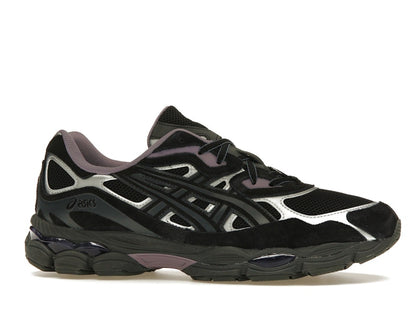 ASICS Gel-NYC Black Purple Graphite Grey