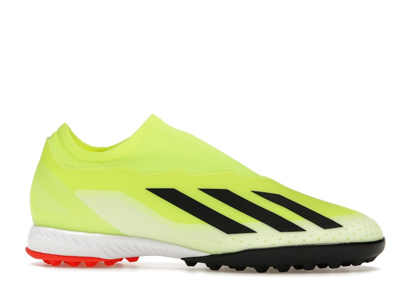 adidas Crazyfast League Laceless Turf Team Solar Yellow Core Black Cloud White