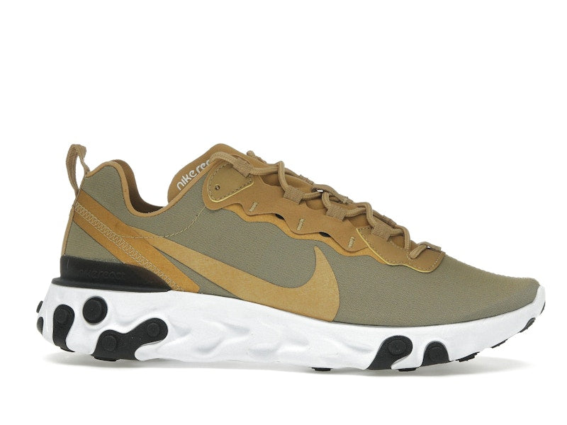 Nike React Element 55 Metallic Gold