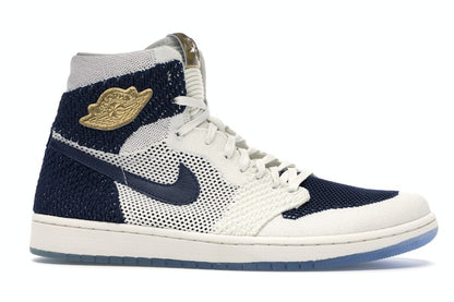 Jordan 1 Retro High Flyknit Derek Jeter RE2PECT