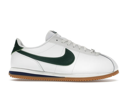 Nike Cortez Leather Summit White Fir Midnight Navy