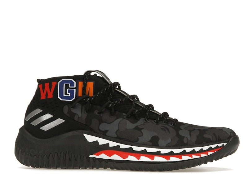 adidas Dame 4 A Bathing Ape Black