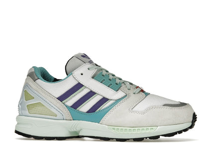 adidas ZX 8000 White Purple Aqua