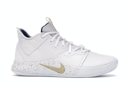 Nike PG 3 White Gold Navy