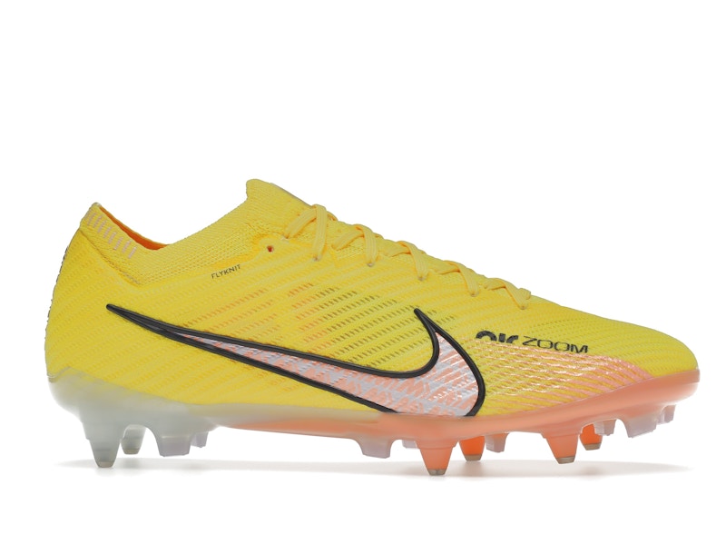 Nike Zoom Mercurial Vapor 15 Elite SG-Pro Anti-Clog Traction Yellow Strike Sunset Glow