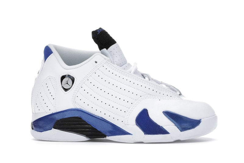 Jordan 14 Retro White Hyper Royal (PS)