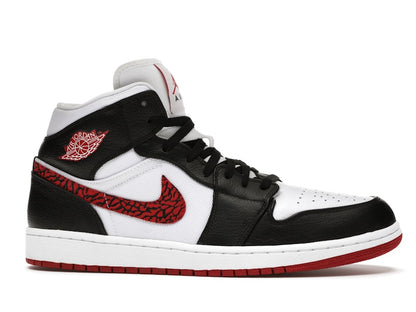 Jordan 1 Phat White Red Black (Elephant Print)