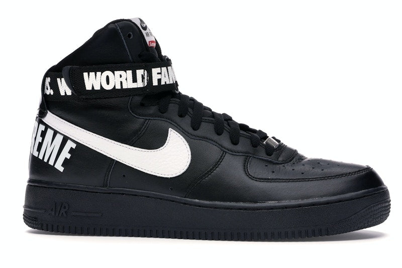 Nike Air Force 1 High Supreme World Famous Black