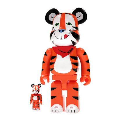 Bearbrick x Kellogg's Tony The Tiger Vintage Ver. 100% & 400% Set