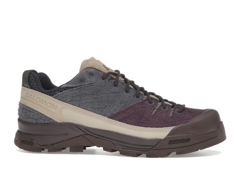 Salomon X-ALP Suede Plum Perfect Nine Iron