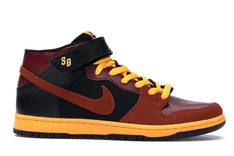 Nike SB Dunk Mid Ostrich Team Red