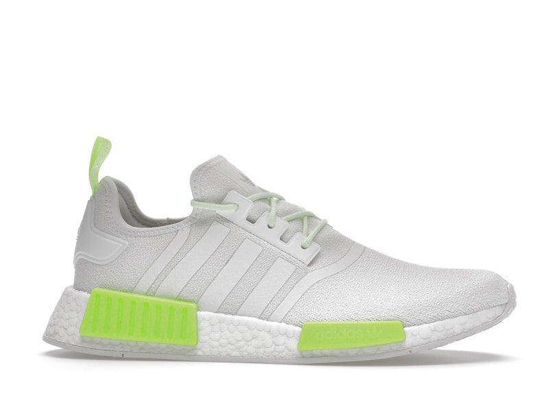 adidas NMD R1 Crystal White Solar Green